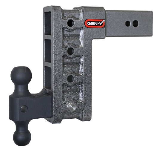Gen-Y Mega-Duty Hitch, 9" Drop/Raise, 4-Position, 3" Shank, 35k  GH-1724