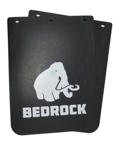 Bedrock Mud Flap Kit - 24" x 18", TMFKB