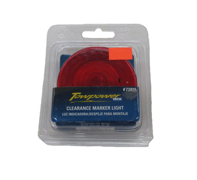 Red Clearance / Marker Round Light 2-3/4