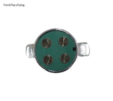 Load image into Gallery viewer, 4-Pin Round Trailer Side Plug 11-409