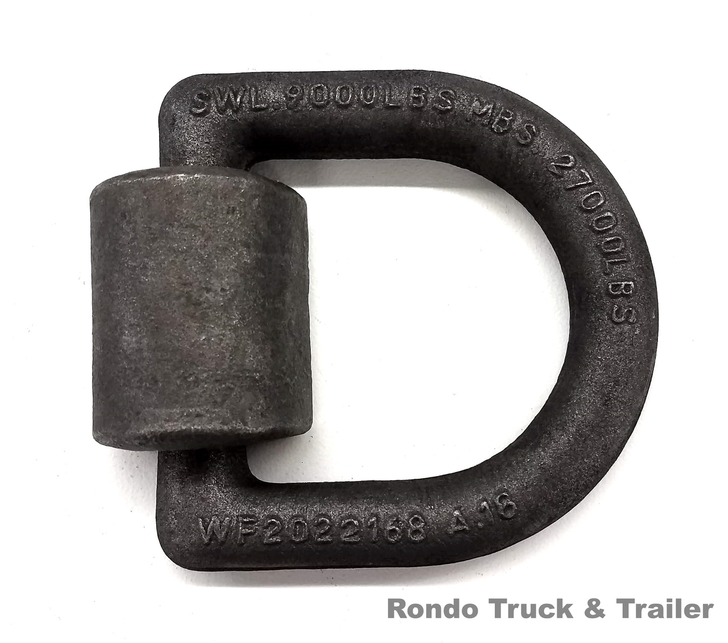 D-Ring 3/4" with weld-on base - 27K - 3/4Dring