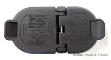 Load image into Gallery viewer, Pollak OEM Replacement 7 Way Round/4 Way Flat Trailer Wiring Plug F7M4