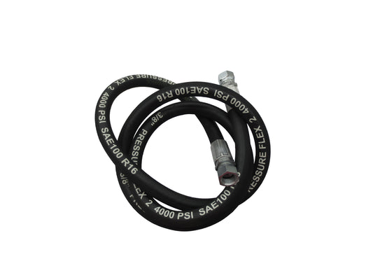 Hydraulic Hose for Wing Cylinder, 3/8 x60 inch, XP Series SnowDogg 16153130