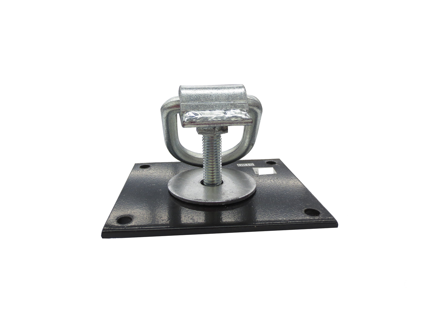 1/2" D-Ring with Bolt-On 1/4" Backing Plate - DR1S