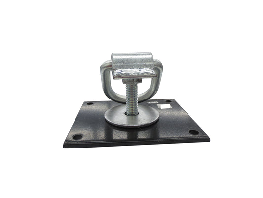 1/2" D-Ring with Bolt-On 1/4" Backing Plate - DR1S