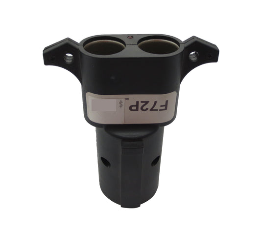 Adapter 7-Way to (2) 12V Power Supplies - F72P