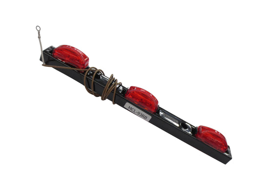 Red ID Light Bar, 3 LED's  - MCL-93RB