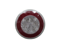 Load image into Gallery viewer, 4&quot; Clear Lens Round Stop / Turn / Tail Light, STL-101RCB