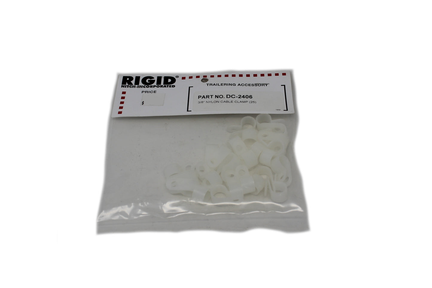 Cable Clamps, Nylon 3/8"  DC-2406