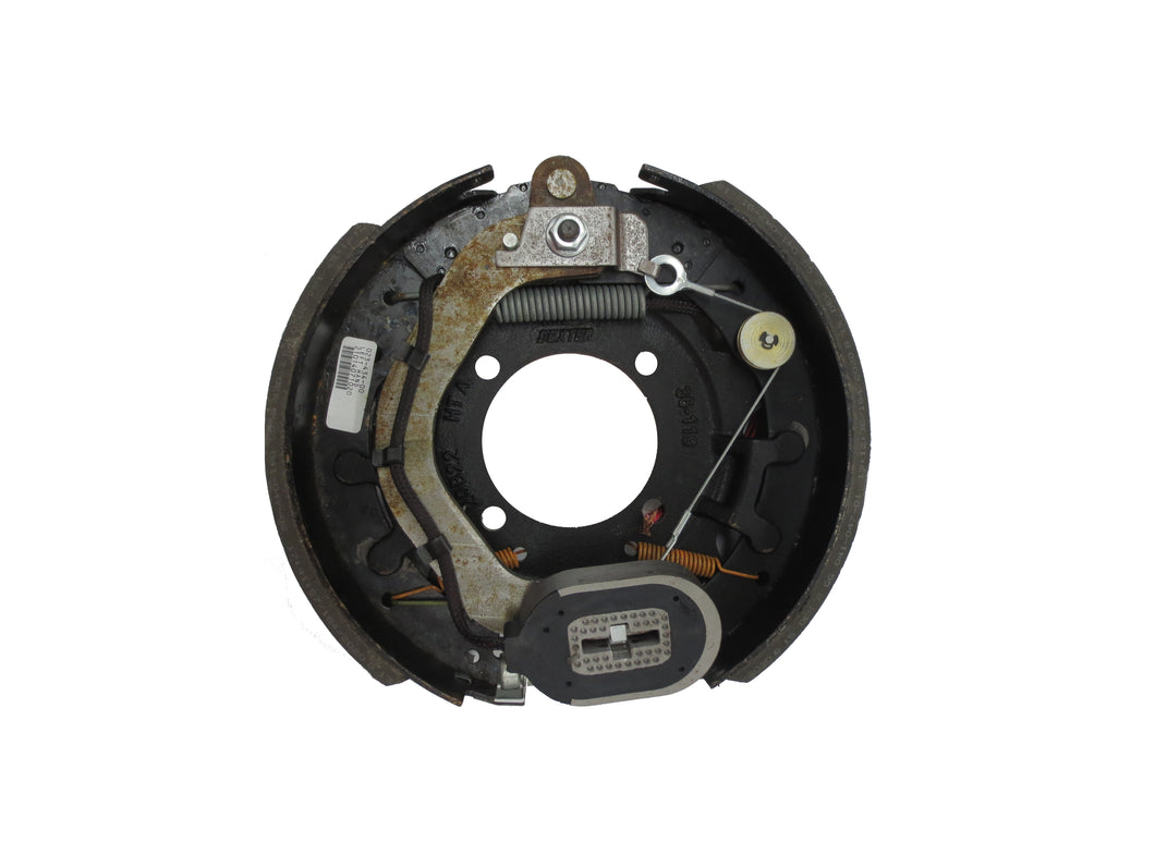 Dexter Electric Brake Assembly 12 1/4 In. x 3 3/8 In. LH & RH, 4-Bolt, Combo:23-434, 23-435