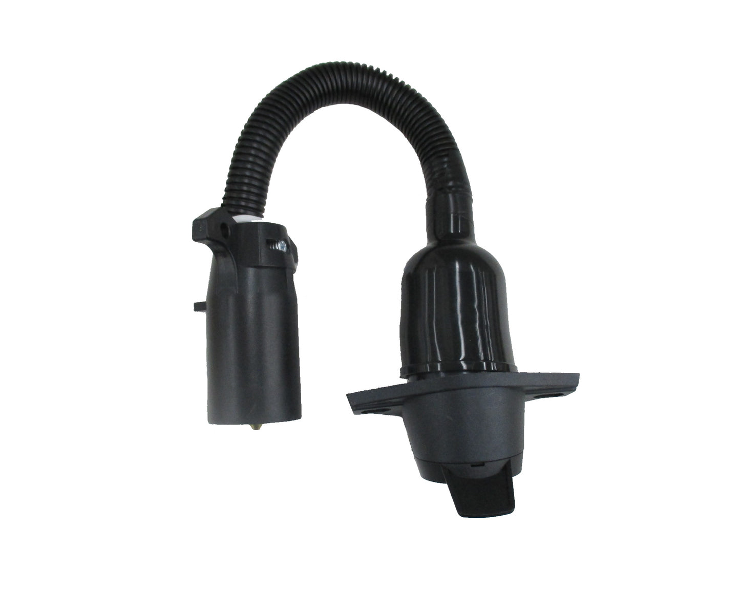 7-Way Blade to 7-Way Round Pole Plastic Adapter 12-727EP