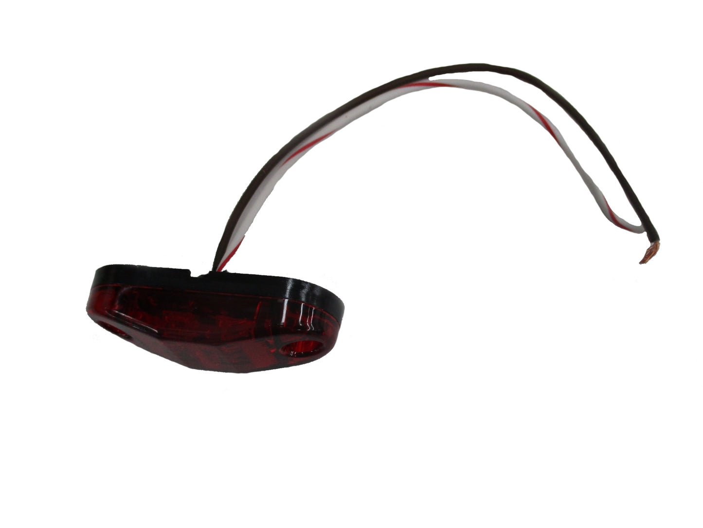 Red LED Side Marker / Clearance Light, Low Profile - 200-4400-1