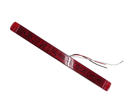 Low Profile Stop / Turn / Tail Light, Red LED/Red Lens, T10-RR00-1