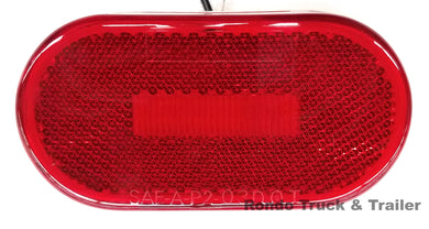 Red Oval Clearance / Marker Light, LED,  MCL-31RB