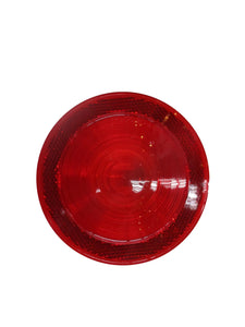 Red Tail Light Replacement Lens 4 1/4" diameter, 415-15R