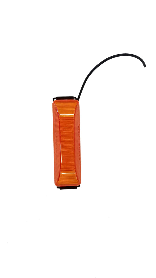 Amber Clearance / Marker Trailer Light Thin Line, 2 Bulb MC-67AB