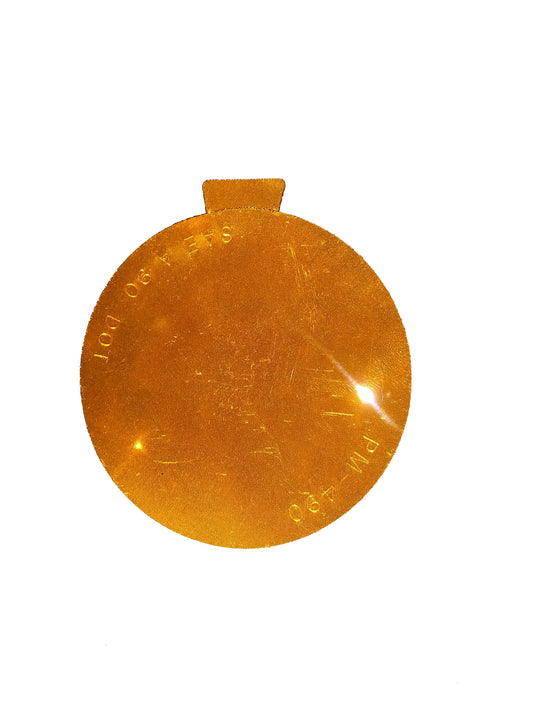 2 7/8" Amber Reflector -  B490A