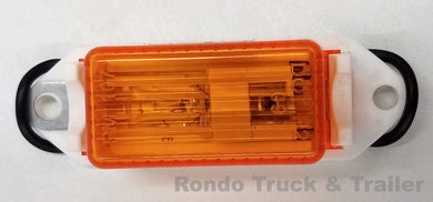 Trailer Clearance Light - Incandescent - Amber Lens 107WA