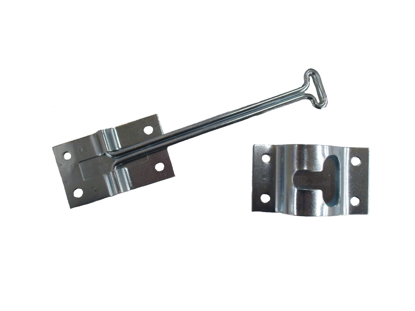 6" Long Door Holder, Zinc DH-8