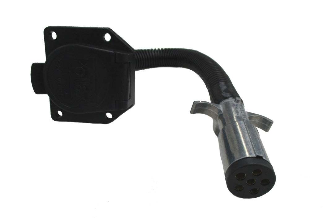 6-Pin Vehicle to 7-Way Trailer Adapter 12-725EP