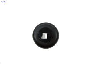 Black Trailer Wheel Center Cap 4.25" , 425EZ-BK