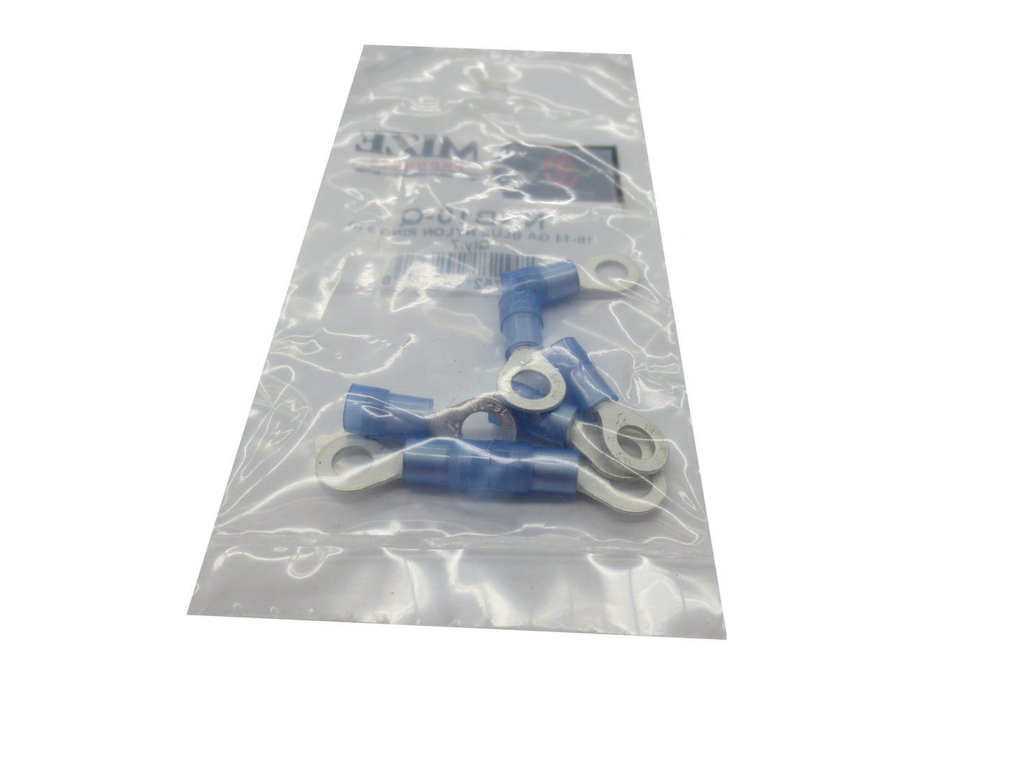 16-14 GA, Blue Nylon Ring Terminal, #10, NRB10-Q