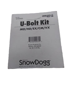 U-Bolt Kit , Buyers SnowDogg 16103020