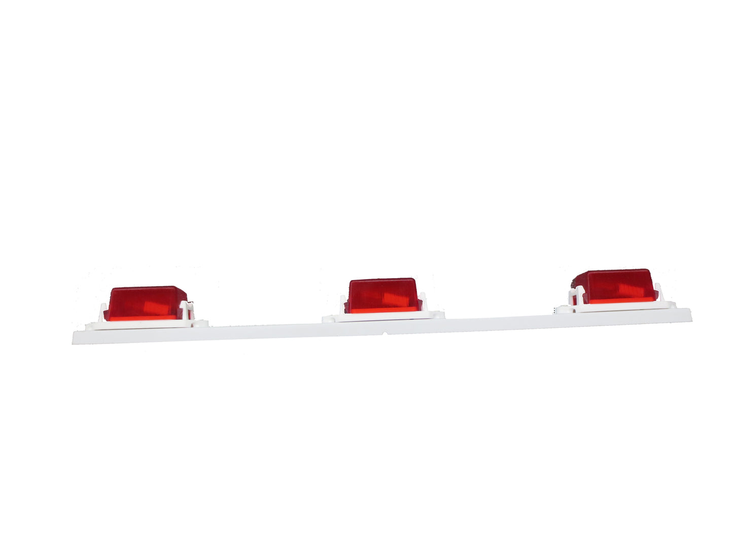 Red Light Bar w/ 3 Lights - 107-3R