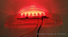 Load image into Gallery viewer, Trailer Marker Light - Red LED - Clear Lens, 4&quot; x .75&quot; 1A-S-2300RI