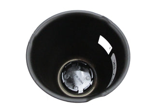 Black Center Cap, 3.19",  319EZ-BK