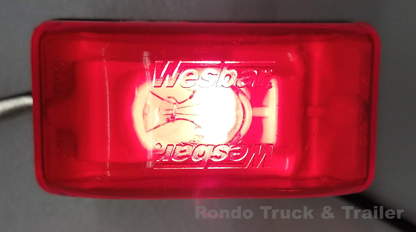 Trailer Clearance / Marker Light -Red Incandescent - 3231