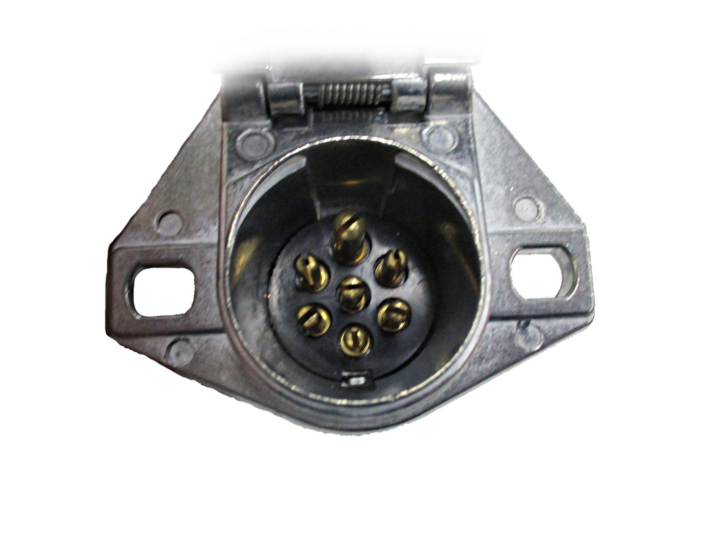 7-Way Blade to Metal 7-Way Round Metal Adapter 12-728EP