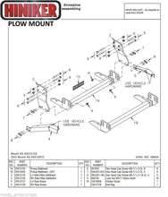 Load image into Gallery viewer, Hiniker Snowplow Mount - Quick Hitch 2 (QH2), 2003-2010 Chevy/GMC C4500-C5500 2WD, 25012872